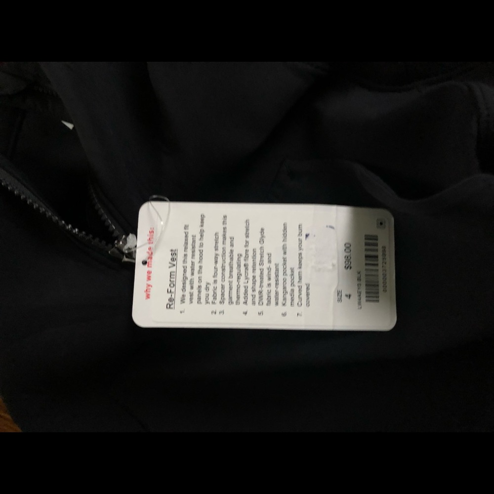 Lululemon vest NWT